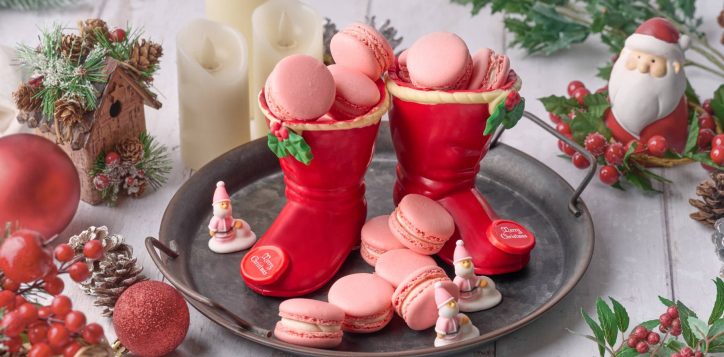 santa-booties-lychee-rose-macaroons-2